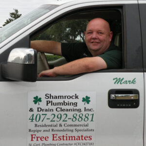 shamrock plumbing google + logo