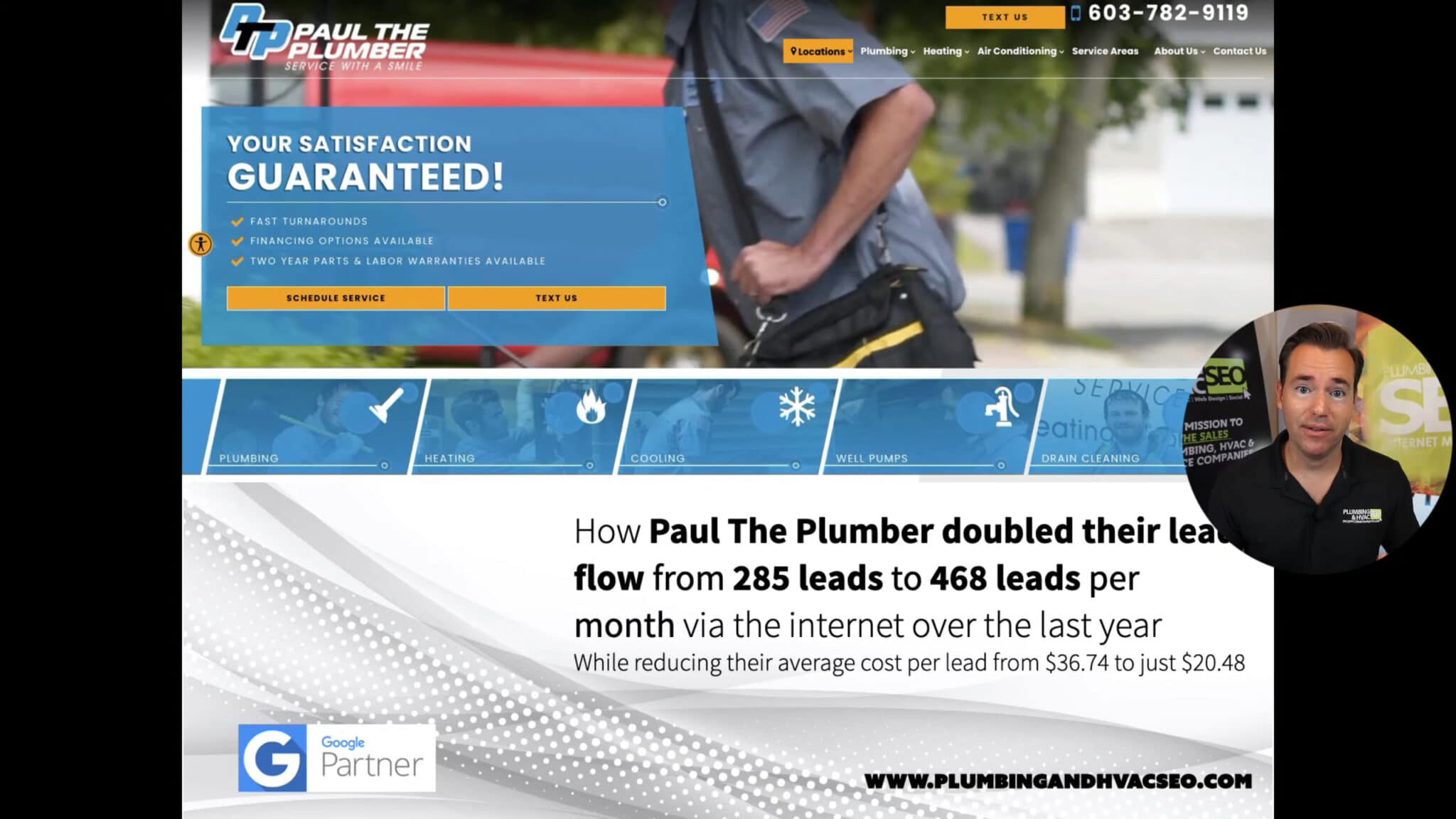 CASE STUDY: How Paul The Plumber doubled their lead flow from 285 to 