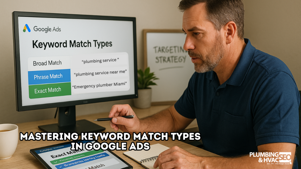 keyword match types in Google ads