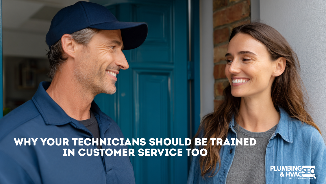 technicians should be trained in customer service